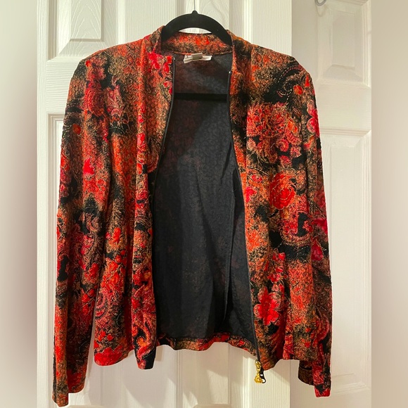 EUC Joseph Ribkoff Zip up Jacket Size 12 - Picture 2 of 10